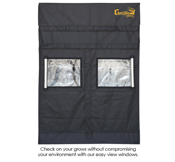 gorilla grow tent 4x4 shorty Gorilla SHORTY Indoor 4x4 Grow Tent – NewView Grow Supply
