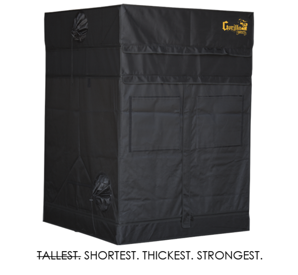 Gorilla SHORTY Indoor 4x4 Grow Tent – NewView Grow Supply